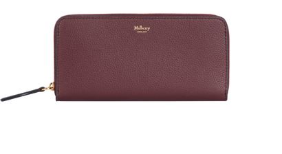 Mulberry 8 Card Zip Around Wallet, front view